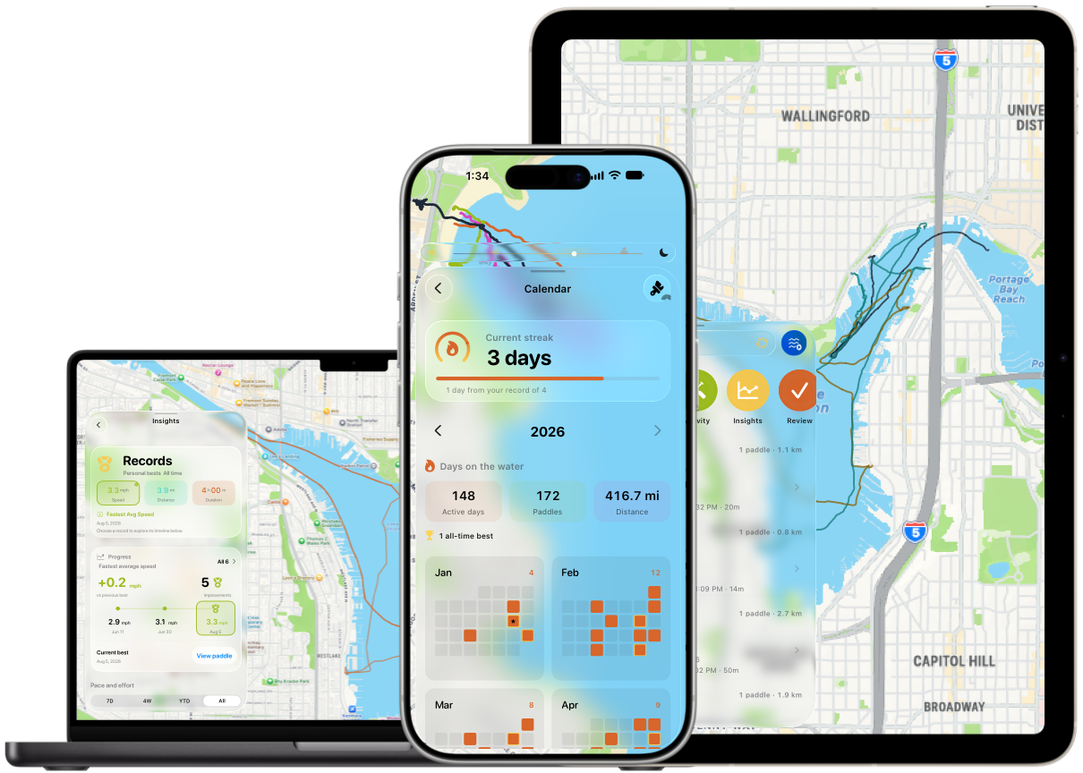 Oarsum on Mac, iPhone and iPad